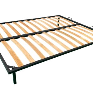 Somiera-metalica-160x190-cu-picioare-H-25-cm-cu-lamele-din-lemn-de-fag-stratificat-iak.ro