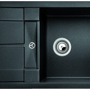 Chiuveta-bucatarie-BLANCO-METRA-45-S-COMPACT-SILGRANIT-ANTRACIT