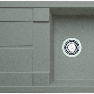 Chiuveta-bucatarie-BLANCO-METRA-5-S-SILGRANIT-TRUFE-reversibila