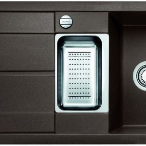 Chiuveta-bucatarie-BLANCO-METRA-6-S-SILGRANIT-CAFEA