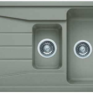 Chiuveta-bucatarie-BLANCO-SONA-6-S-SILGRANIT-TRUFE-reversibila-incorporabila