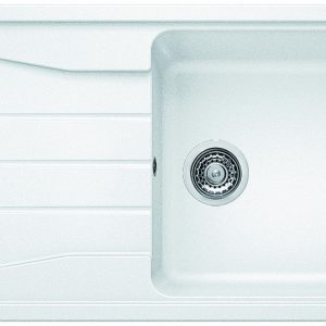 Chiuveta-bucatarie-BLANCO-SONA-XL-6-S-SILGRANIT-ALB-reversibila-incorporabila