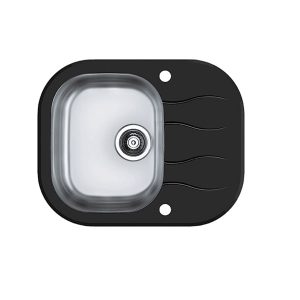 Chiuveta-ALVEUS-WAVE-10-NEGRU-SATIN-1102726-min-iak.ro