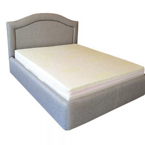 Pat-matrimonial-tapitat-in-stofa-gri-cu-lada-pentru-depozitare-iak.ro