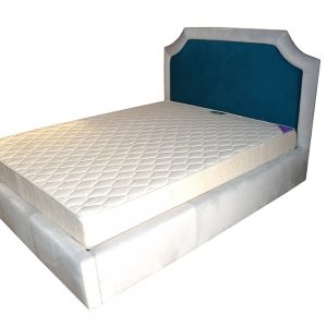 Pat-tapitat-modern-si-clasic-Palermo-in-stofa-moale-casablanca-gri-deschis-si-turquaz-cu-lada-pentru-depozitat-diverse-min-iak.ro