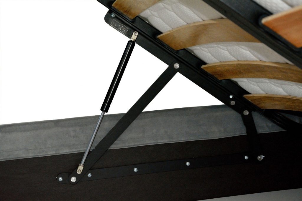 Sistem rabatabil iak.ro pentru paturi tapitate dehusabile demontabile cu lada de depozitare-min