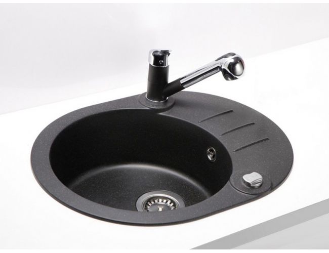 Detalii-Chiuveta-Alveus-ROLL-40-negru-G91-compozit-1090974-ambient-iak.ro