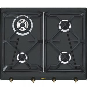 Plita-pe-gaz-Smeg-SRV864AOGH-antracit-incorporabila-finisaj-alama-iak.ro