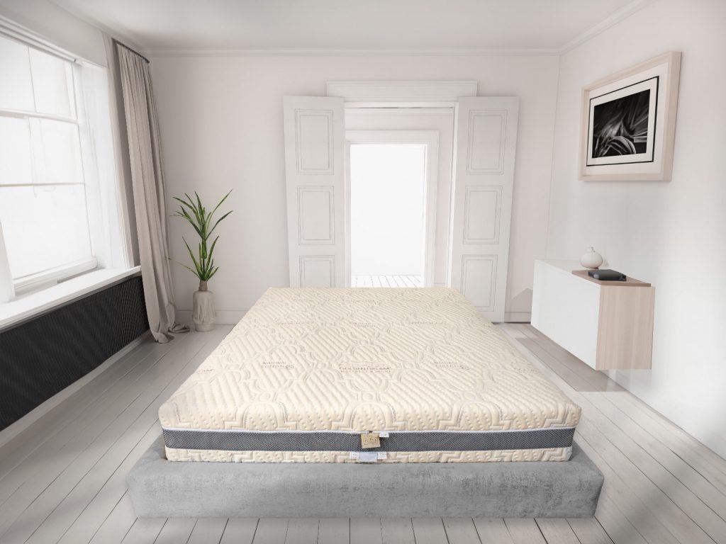 Saltea-SUPER-GOLDEN-Memory-7-zone-Husa-COTTON-4D-H26-cm-4-straturi